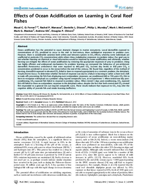 Ocean warming and acidification synergistically increase coral 